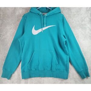 Nike NFL Team Apparel Hoodie Mens Large Teal Green Sports Pullover Sweatshirt